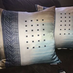 Sunham Mulitcolored Silk 20x20 Decorative Pillow